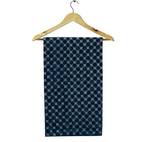 Indigo Blue Fabric 100% Cotton Hand Dyed Indian Sewing Dress Fabric By The Yard - 第 22/25 張圖片