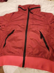 red stone island jacket junior
