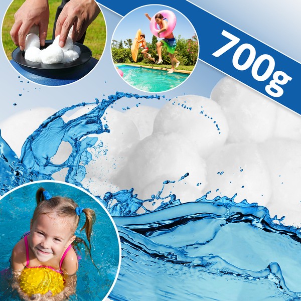 FilterbäLle Pool Sandfilter 700G Filter Balls Polysphere Sandfilteranlage Filter-image
