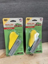 2 Pack Gator Micro Tool All Purpose Detail Sanding Kit w/30 Sheets New