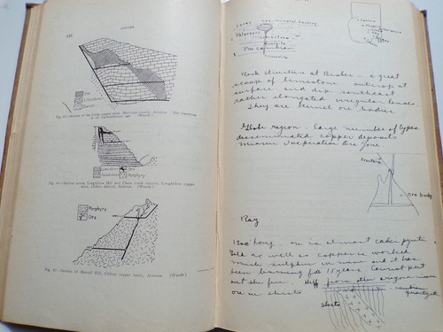 1911 MANUSCRIPT GEOLOGY BOOK Stanford University Handwritten Geological Notes - Picture 20 of 24