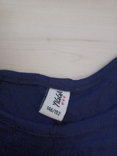 Kleid Mädchen YIGGA GR. 146/152 Dunkelblau Ärmellos - Bild 4 von 6