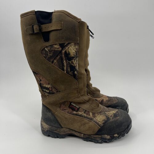 Cabela’s Gore-Tex Camo Zip Up Hunting Boots Ultra Insulation Size 10 W Scentlok