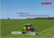 Claas Zbiór paszy Innowacje 2008/2009 Broszura ciągnika