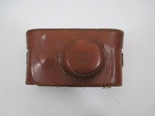 Vintage Untested Argus 50mm Camera Leather Case with Written Name VS28