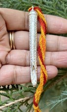 Bastone Kajal fatto a mano in argento 999, bastone Sindoor, bastone Tilak Tik...