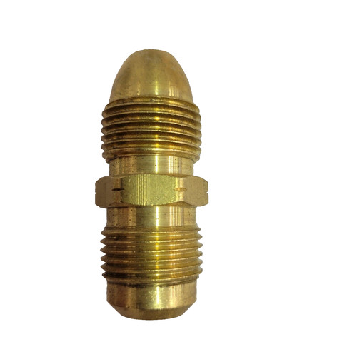 Brass Male POL x 5/8" Male Flare Single Piece Propane LP Adapter Fitting ME356