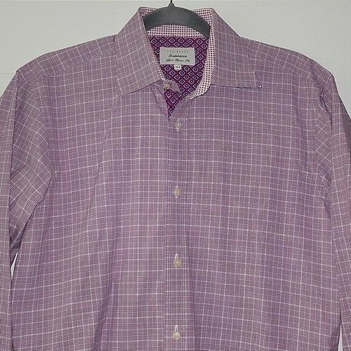 Camisa Ted Baker de ajuste clásico con botones para hombre talla 15,5 - Imagen 2 de 9