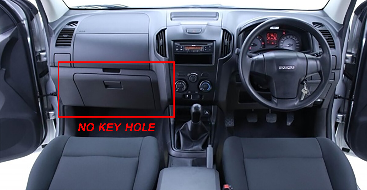 Door Lid Glove Box Cover For Isuzu Dmax D-Max 2012 2013 2014 2015
