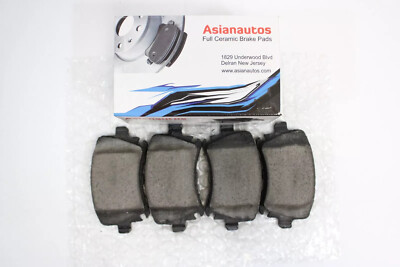 Asianautos Full Ceramic Rear Brake Pads For Volkswagen Golf R 2012-2013