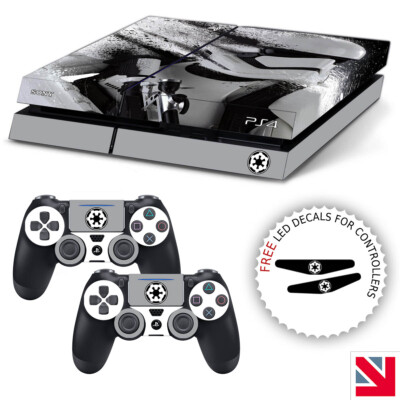 Skin PS4 Star Wars Stormtrooper – Autocollant Pour Console + Manettes