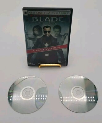 (未使用･未開封品)BLADE / BLADE 2 / BLADE: TRINITY Blade Blade 2 & Blade Trinity DVDs Great Condition