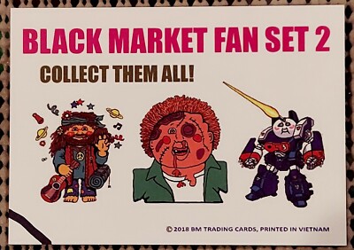 VIETMANESE GARBAGE PAIL KIDS foreign MILITARY BLASTED BILLY card