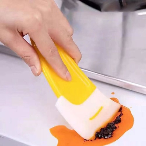 3Pc Silicone Pan Scraper Kitchen Utensil Cleaning Spatula Cooking Baking TooCE - Picture 10 of 15