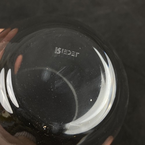 Tiffany & Co Riedel Tumbler Set of 2 Crystal White Wine Glasses Stemless 13 oz - Picture 6 of 9