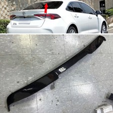 Unpainted Fit For Toyota Altis Corolla 12th Sedan V Style Rear Roof Spoiler 2019 Unpainted Fit For Toyota Altis Corolla 12th Sedan V Style Rear Roof Spoiler 2019