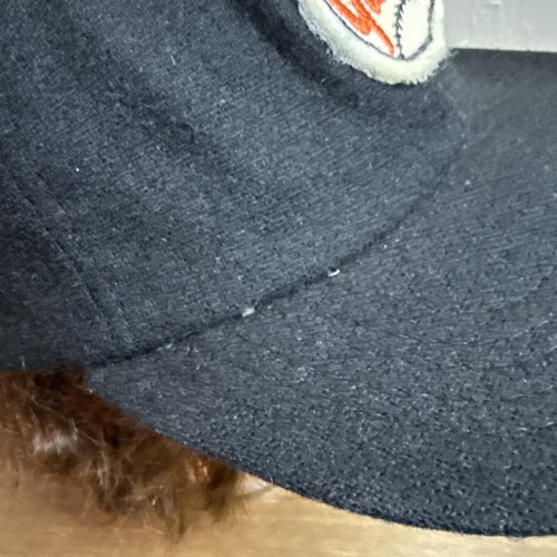 Vintage 60s San Francisco Giants Baseball Cap Wool Black stitched Hat MLB - Picture 9 of 16