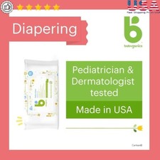 Wipes Baby Gentle Hypoallergenic Soft Moisture 80 Count Natural Skin Care New