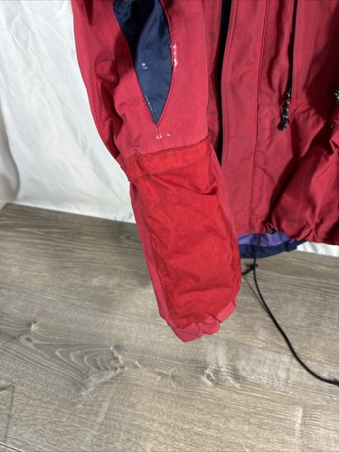 Men's Vintage 1998 Patagonia Torre Ski Jacket Shell Membrane Red (size M) - Picture 3 of 11