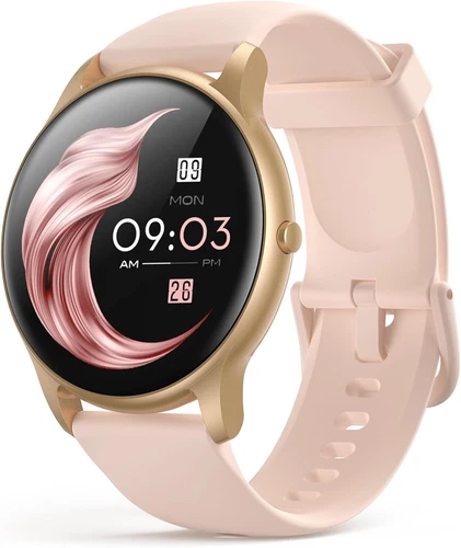 AGPTEK LW11 Smart Watch for Women Men IP68 Waterproof Android iOS Phone Tracker
