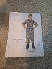 Boys U.S. Army Camo Set Kids Child Fancy Dress Party Halloween Costume smallb 17