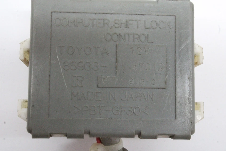 Toyota Prius 2003 bloqueo de cambio ordenador TCM 85933-47010 OEM 01 02 03 Foto 2 de 4