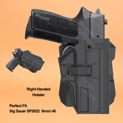 Sig SP2022 Holster OWB Paddle For Sig Sauer SP2022 Full Size 9mm.40 s&w Holder