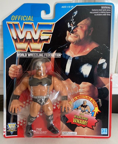 WWF Hasbro Warlord MOC...
