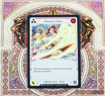 Flesh And Blood Heaven's Claws (1) Standard 1st Edition ELE192 Tales of Aria