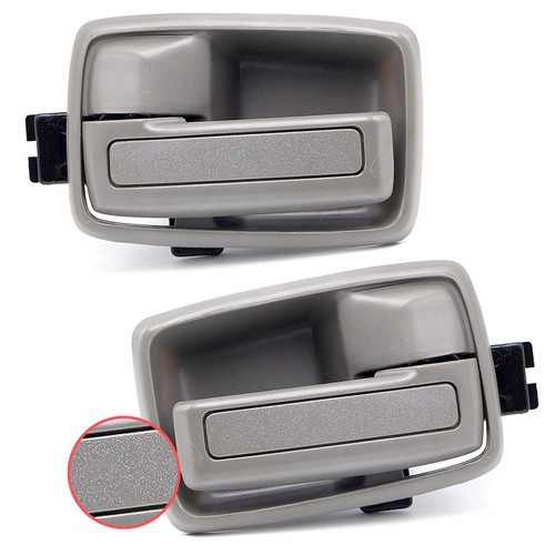 Par de manijas de puerta interiores delanteras grises para Isuzu NPR 115 TFR Trooper 1991-1997 - Imagen 4 de 8