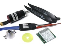 Antriebsset Barracuda Aer O Tec Elektro Brushless Getriebe Segler Poly Tec