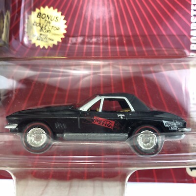 Johnny Lightning Coca-Cola 67 1967 Corvette 427 Roadster +