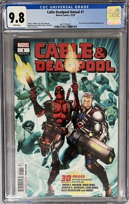 Cable Deadpool Annual #1 Marvel Comics 2018 CGC 9.8 