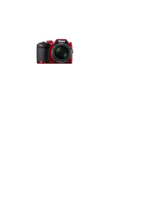 Nikon Coolpix B600 Point & Shoot Camera Red Defectuve