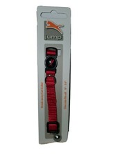 Break-Away Cat Collar by Jump, One Size Fits All With Bell Red Adjust. 9"-14" 