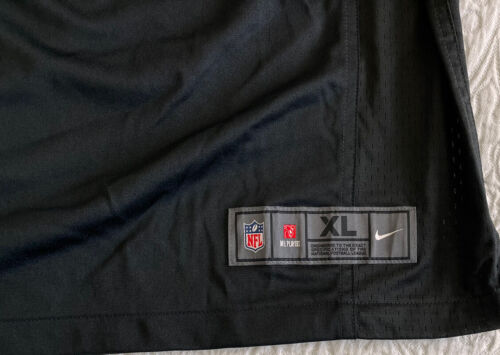 Camiseta deportiva para hombre Carolina Panthers Christian McCaffrey #22 Nike negra extra grande - Imagen 2 de 8