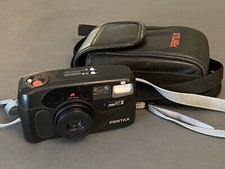 Pentax Zoom 60-X AF 35mm Point  Shoot Film Camera 35mm 38-60mm Macro Working