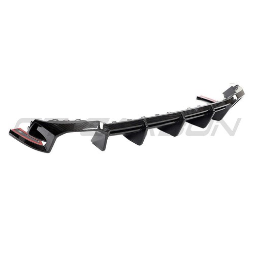 DIFFUSORE IN FIBRA DI CARBONIO AUDI RS4 B9 & B9.5 2016-2024 - DESIGN CT - Foto 11 di 16