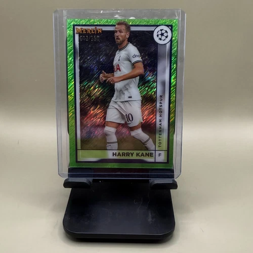 2022-23 Topps Merlin UEFA Club Competitions - Harry Kane #137 Neon Green Shimmer