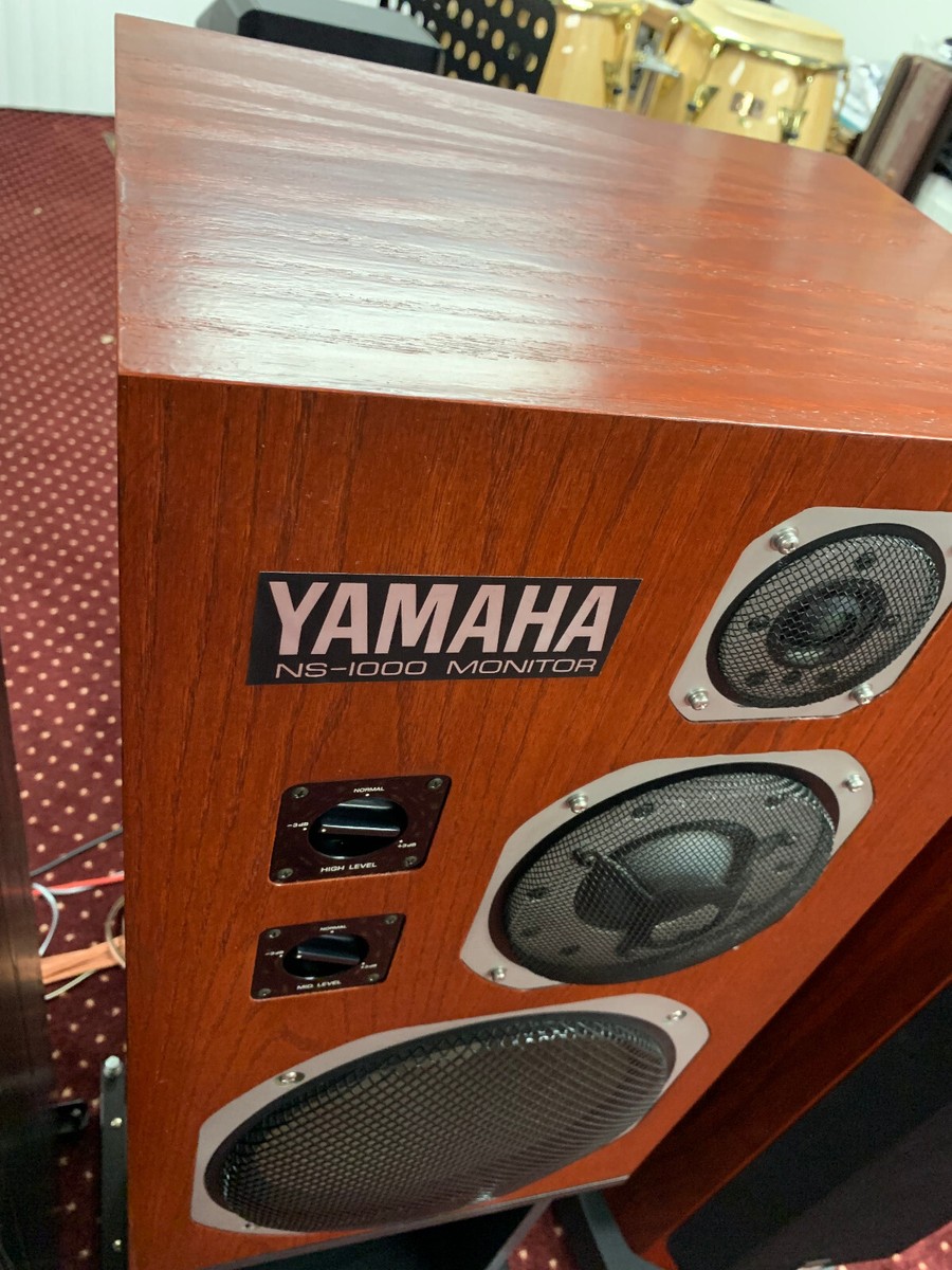 Yamaha NS1000M Studio Monitors Refinished and rebuilt with Yamaha NS1000M Studio Monitors Refinished and rebuilt with