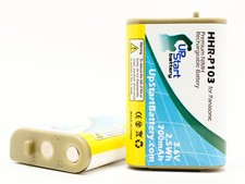 2x Battery for Panasonic HHR-P103, KX-TD7684, HHR-P103A, KX-TG272, KX-TG2383