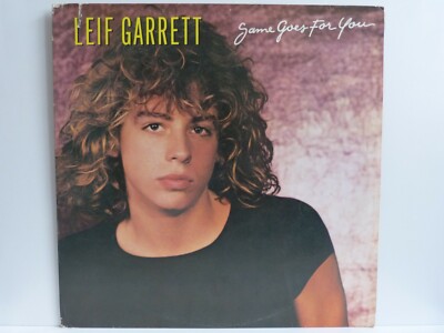 Leif Garrett   LP   Same Goes For You / Scotti Bros. Records  W 50677 von 1979
