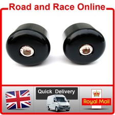 Honda Motorcycle Bar Ends Fit CBR CBF VFR CB NT CBX Pair Black Bar End Weights