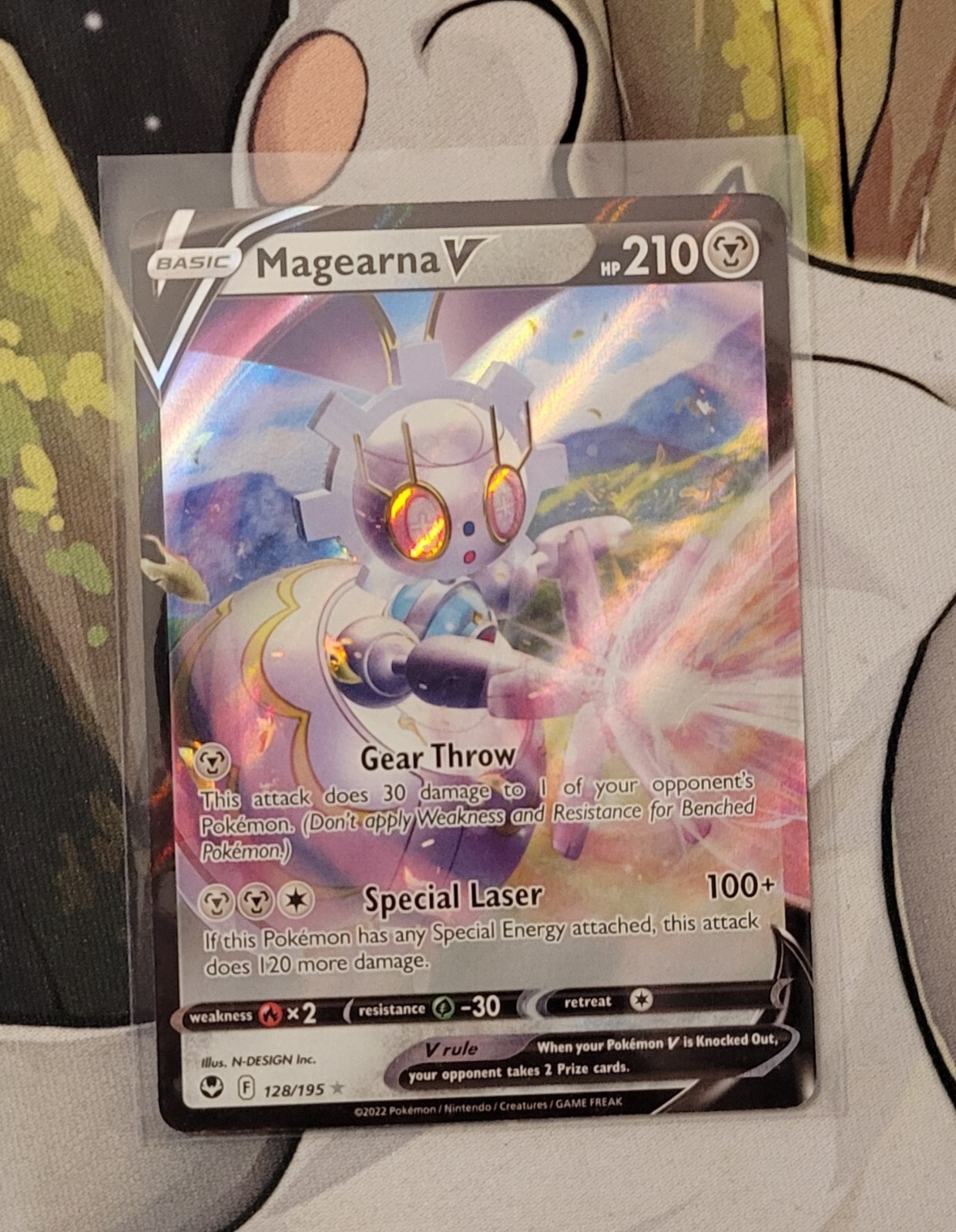 Magearna V 2022 Sword & Shield: Silver Tempest #128/195 Holo Price Guide -  Sports Card Investor