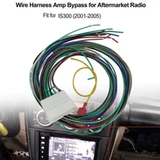 For IS300 2001-200573 Bypass Aftermarket Car Stereo Harness Lead Plug Cable