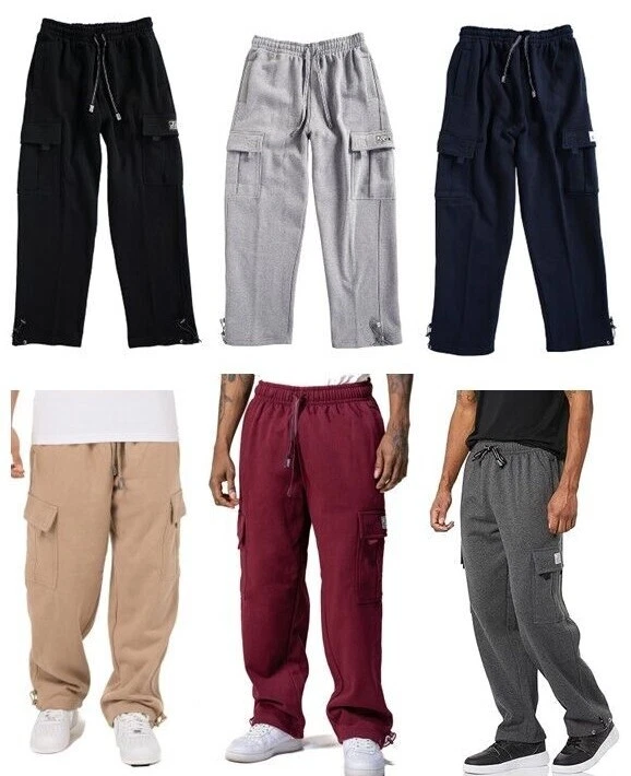 PROCLUB HEAVYWEIGHT FLEECE CARGO PANTS