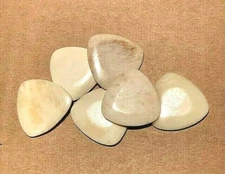 RMSC Hand Crafted Buffalo Bone Guitar Picks - 6 pack + 1st CLASS SHIPPING!!!!