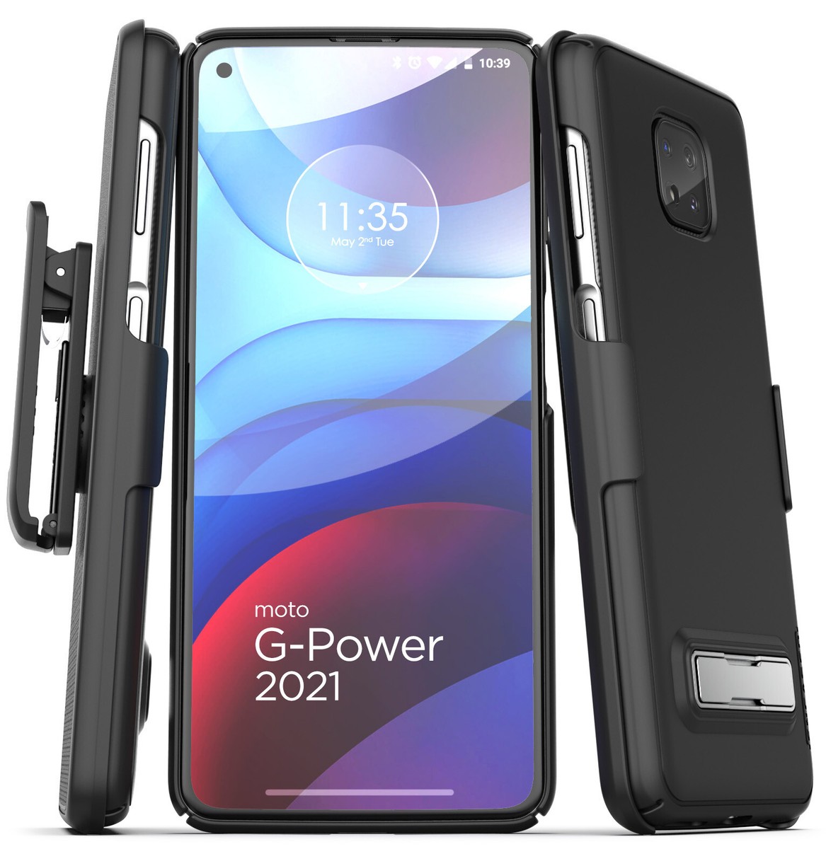 Moto G Walmart Phone Covers Fit Moto G Play 2021 Shockproof Clear