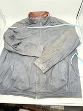 Vintage Remy Soft lambskin leather Jacket Big & Tall Size 2XLT Black/Grey/Brown