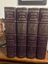 Set 4 Butler s Lives Of The Saints Vol. I II ...